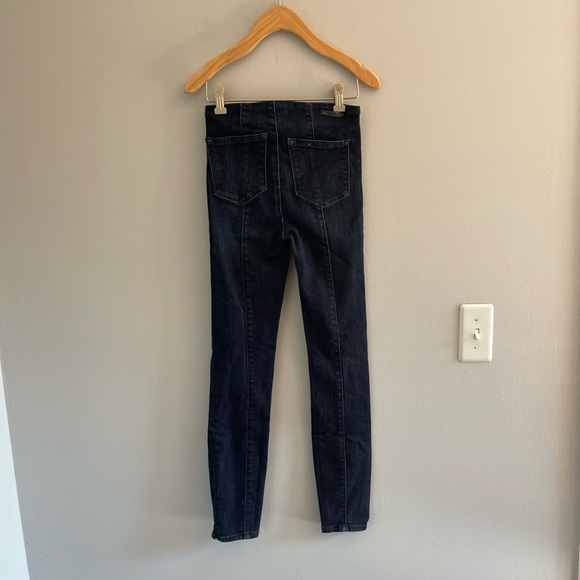 Anthropologie Pilcro & the Letterpress High Rise Denim Legging 25 - Picture 6 of 10